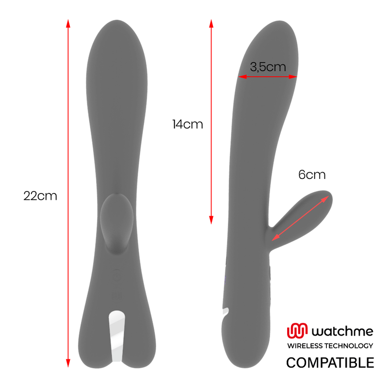BRILLY GLAM - ERIK VIBRATOR KOMPATIBILNÍ S BEZDRÁTOVOU TECHNOLOGII WATCHME