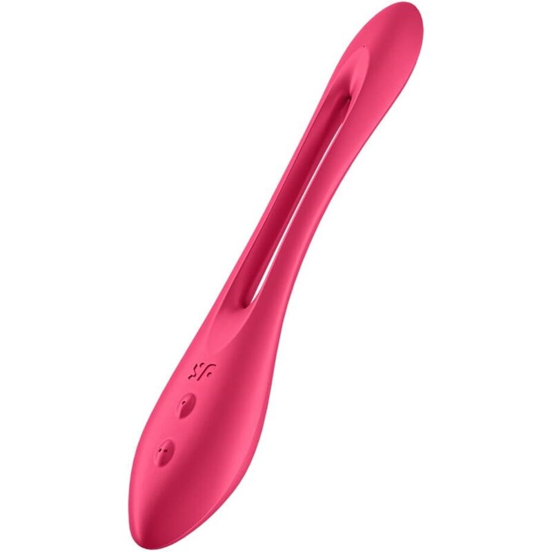 SATISFYER - MULTIVIBRATOR ELASTIC JOY ČERVENÝ