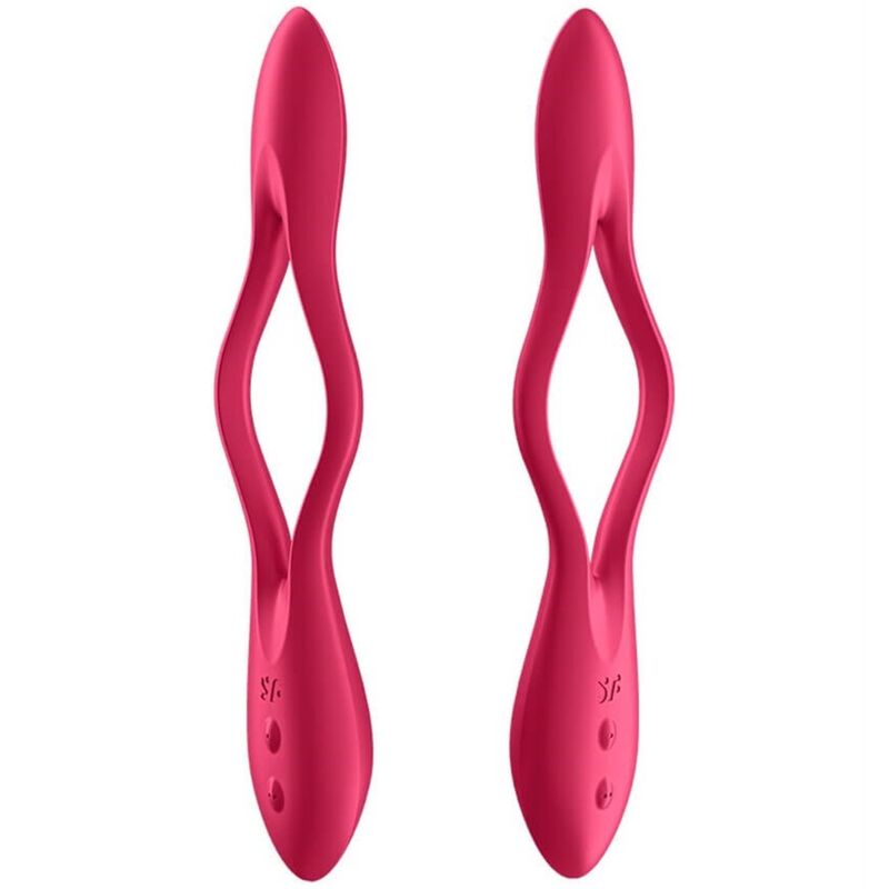 SATISFYER - MULTIVIBRATOR ELASTIC JOY ČERVENÝ
