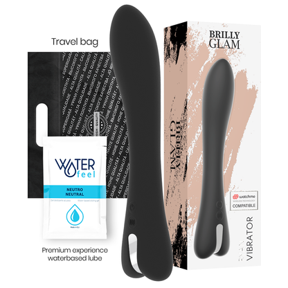 BRILLY GLAM - RYAN VIBRATOR KOMPATIBILNÍ S BEZDRÁTOVOU TECHNOLOGII WATCHME