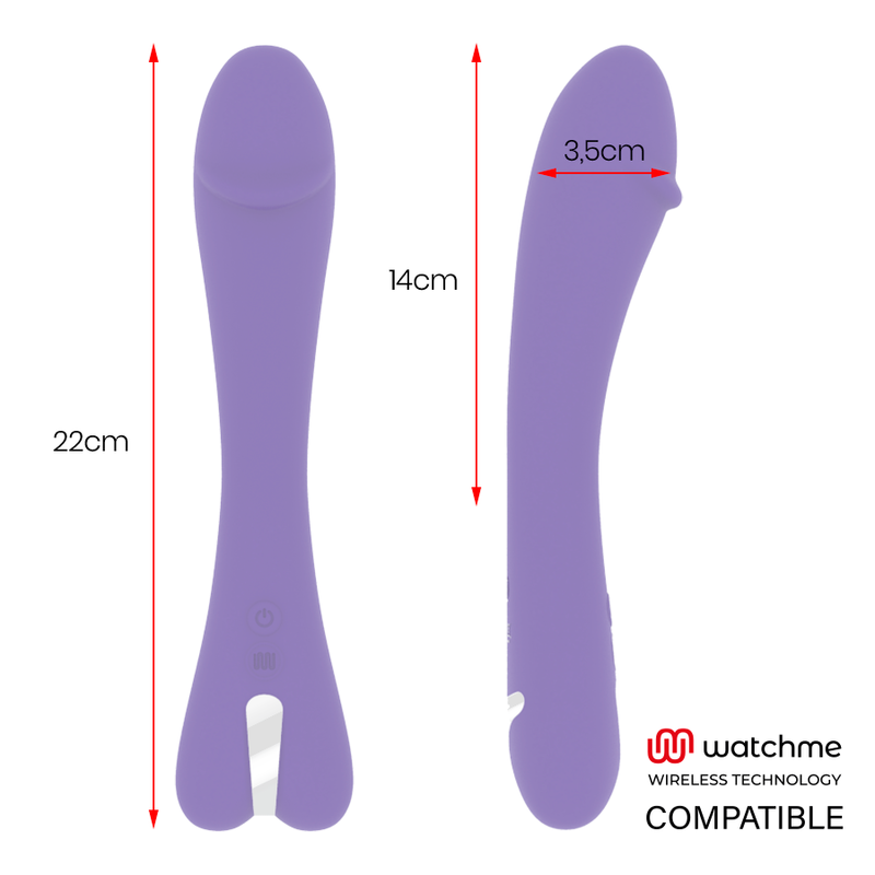 MR BOSS - ENZO VIBRATOR WATCHME KOMPATIBILNÍ S BEZDRÁTOVOU TECHNOLOGII