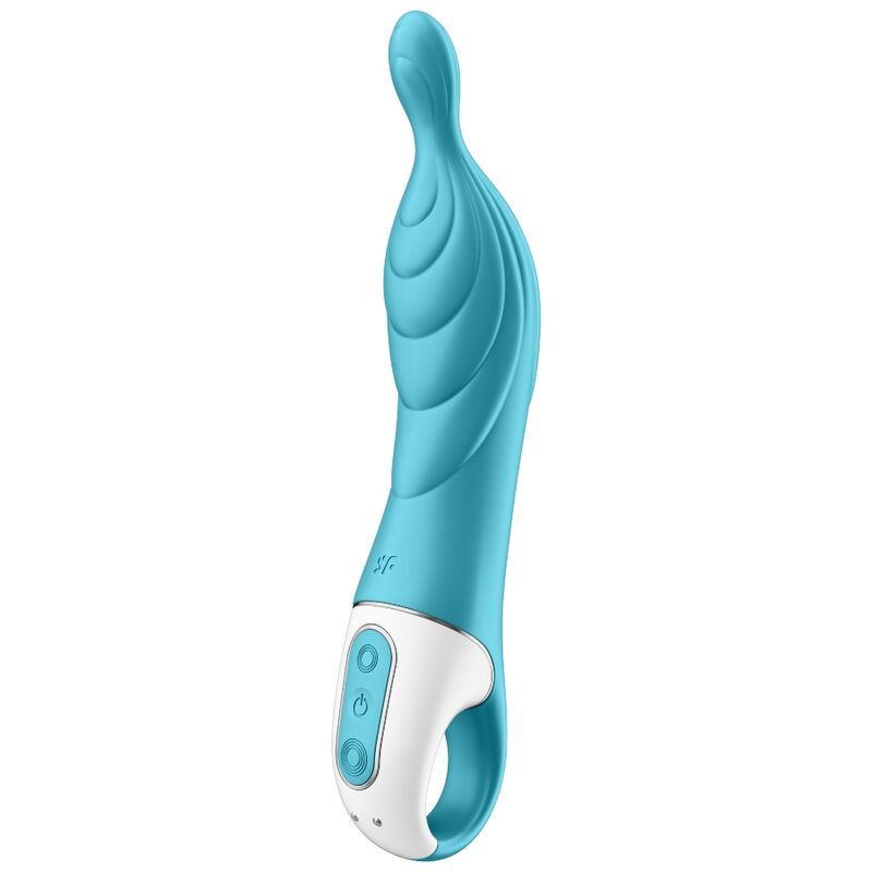 SATISFYER - ÚŽASNÝ 2BODOVÝ VIBRÁTOR TYRKÝZOVÝ