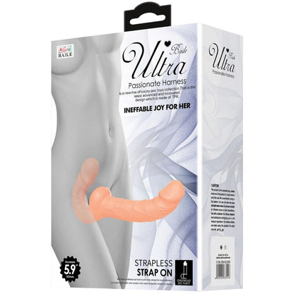 BAILE - ULTRA VÁŠNIVÉ DILDO S POSTROJEM BEZ PODPORY