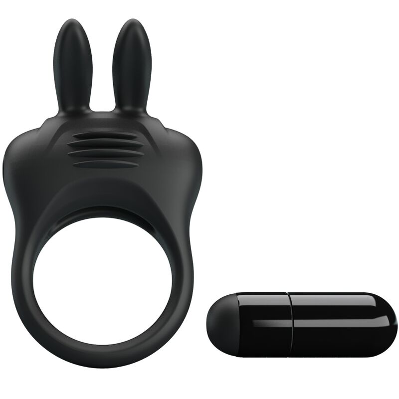 PRETTY LOVE - VIBRAČNÍ KROUŽEK DAVION RABBIT