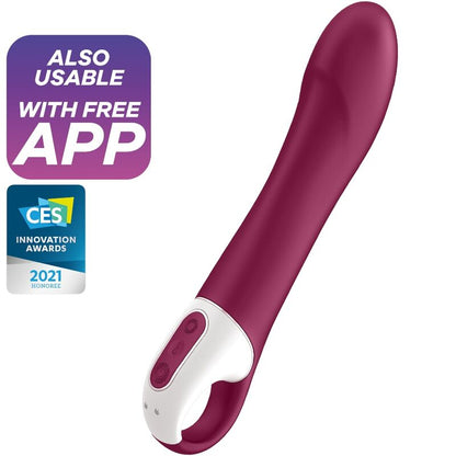 SATISFYER - VIBRAČNÍ TYČINKA S VELKÝM ŽHAVÝM SYSTÉMEM GSPOT