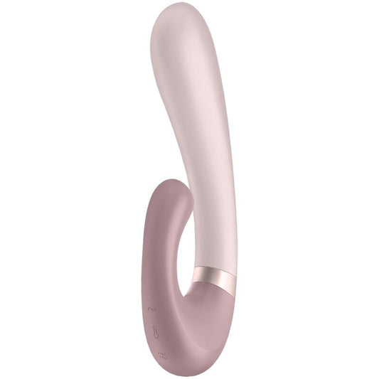SATISFYER - APLIKACE S VIBRAČNÍM SYSTÉMEM HEAT WAVE RŮŽOVÁ
