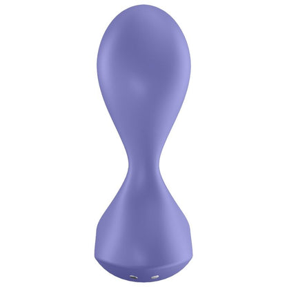 SATISFYER - VIBRAČNÍ ZÁBAVKA SWEET SEAL V APLIKACI FIALOVÁ