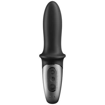 SATISFYER - ANÁLNÍ VIBRÁTOR S APLIKACÍ HOT PASSION, ČERNÝ