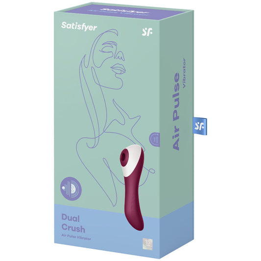 SATISFYER - VIBRAČNÍ PULZ DUAL CRUSH