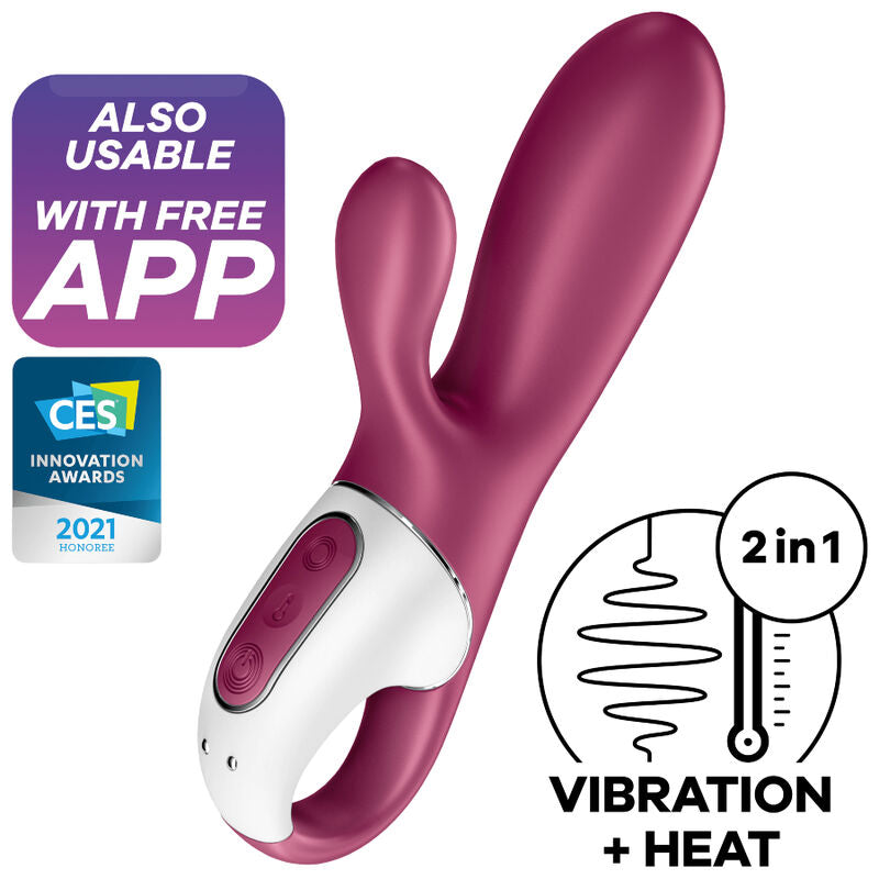 SATISFYER - ŽHAVÝ VIBRAČNÍ KRÁLÍČEK GSPOT