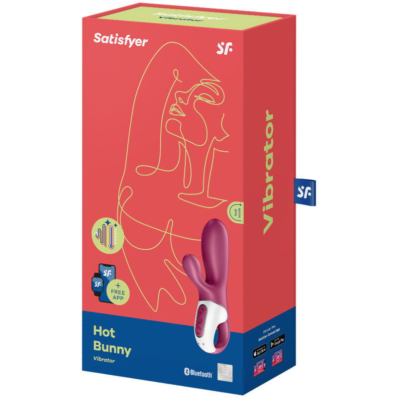 SATISFYER - ŽHAVÝ VIBRAČNÍ KRÁLÍČEK GSPOT