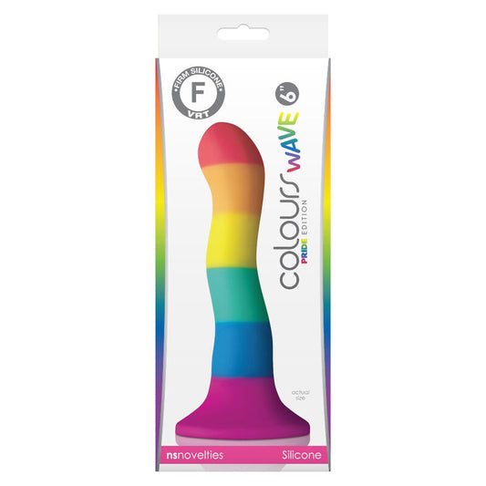 PRIDE - LGBT VLAJKA DILDO VLNA 17 CM
