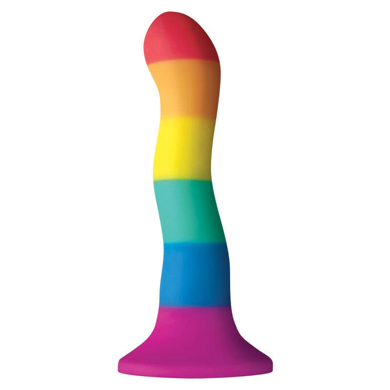 PRIDE - LGBT VLAJKA DILDO VLNA 17 CM