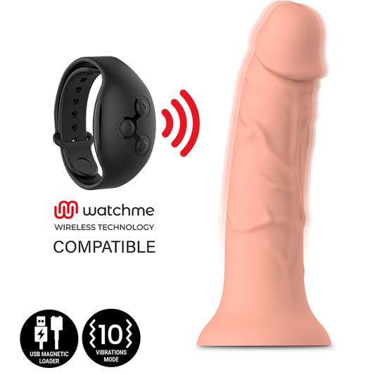 MYTHOLOGY - ASHER ORIGINÁLNÍ DILDO M - VIBRÁTOR KOMPATIBILNÍ S BEZDRÁTOVOU TECHNOLOGII WATCHME