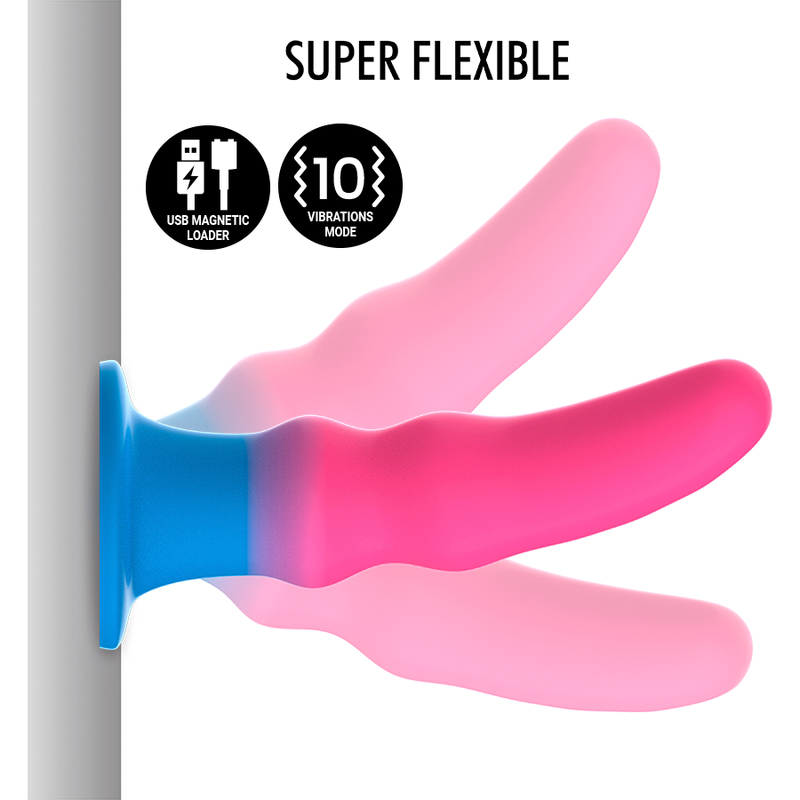 MYTHOLOGY - KUNO UTOPIA DILDO M - VIBRÁTOR KOMPATIBILNÍ S BEZDRÁTOVOU TECHNOLOGII WATCHME
