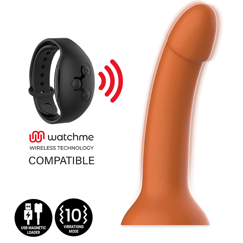 MYTHOLOGY - RUNE ROYAL DILDO M - VIBRÁTOR KOMPATIBILNÍ S BEZDRÁTOVOU TECHNOLOGII WATCHME