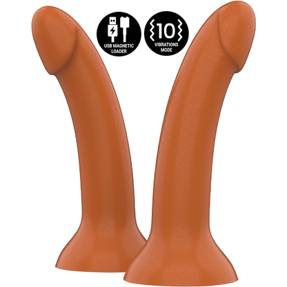MYTHOLOGY - RUNE ROYAL DILDO M - VIBRÁTOR KOMPATIBILNÍ S BEZDRÁTOVOU TECHNOLOGII WATCHME