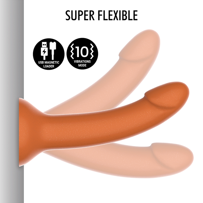 MYTHOLOGY - RUNE ROYAL DILDO M - VIBRÁTOR KOMPATIBILNÍ S BEZDRÁTOVOU TECHNOLOGII WATCHME