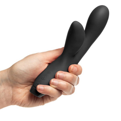 JE JOUE - HERA FLEX RABBIT VIBRATOR - ČERNÝ