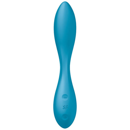 SATISFYER - MULTIFUNKČNÍ VIBRÁTOR G-SPOT FLEX 1 MODRÝ