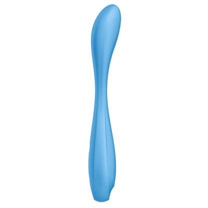 SATISFYER - APLIKACE S MULTIVIBRATOREM G-SPOT FLEX 4+ MODRÁ