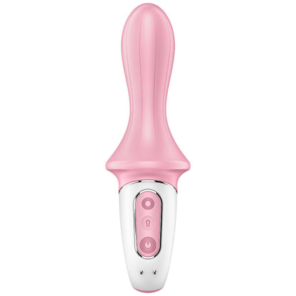 SATISFYER - NAFUKOVACÍ ANÁLNÍ VIBRÁTOR S VZDUCHOVOU PUMPOU AIR PUMP BOOTY 5+ RŮŽOVÝ