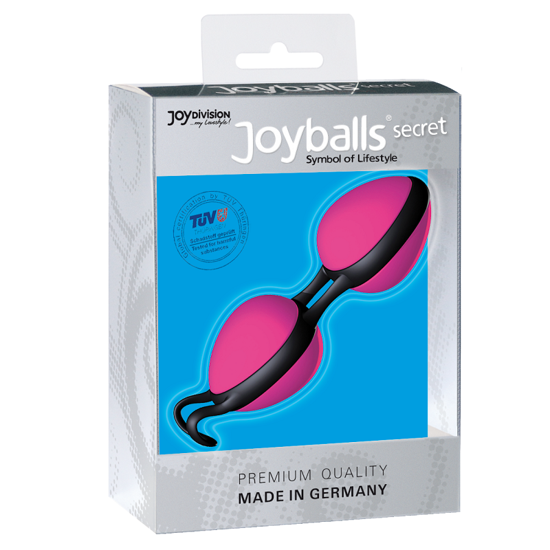 JOYDIVION JOYBALLS - TAJNÉ ČÍNSKÉ KOULE ČERNÉ A RŮŽOVÉ