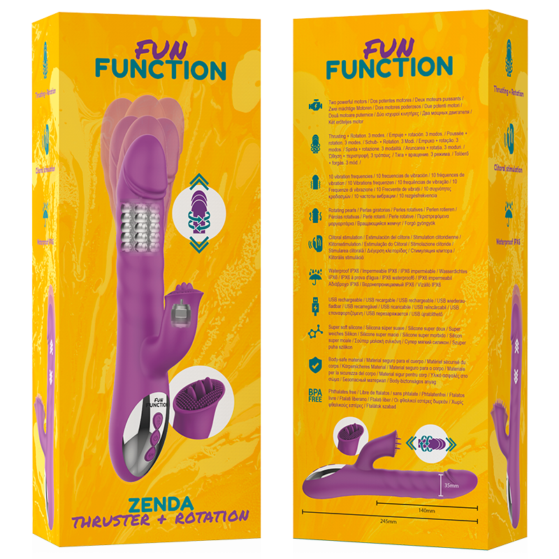 ZÁBAVNÁ FUNKCE - ZENDA THRUSTER A ROTACE