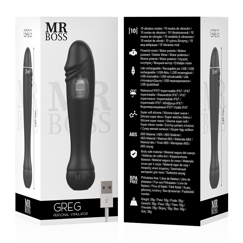 MR BOSS - OSOBNÍ STIMULAČNÍ SYSTÉM GREG