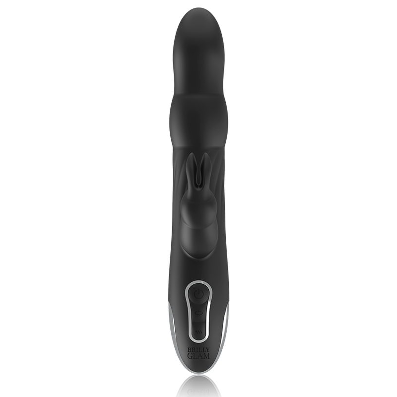 BRILLY GLAM - VIBRÁTOR A ROTAČNÍK MOEBIUS RABBIT KOMPATIBILNÍ S BEZDRÁTOVOU TECHNOLOGII WATCHME