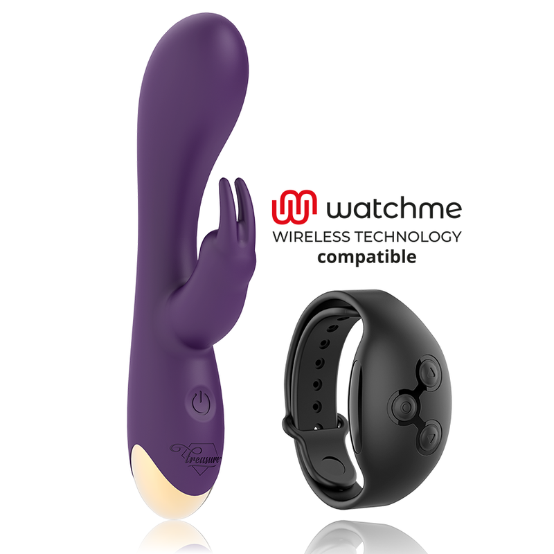 POKLAD - VIBRÁTOR LAURENCE RABBIT KOMPATIBILNÍ S BEZDRÁTOVOU TECHNOLOGII WATCHME