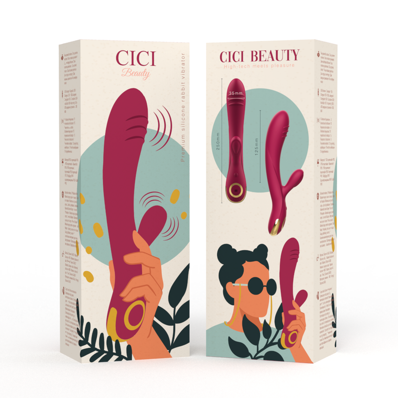 CICI BEAUTY - PREMIUM SILIKONOVÝ VIBRÁTOR RABBIT