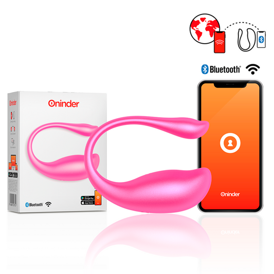 ONINDER - NAIROBI VIBRÁČNÍ VAJÍČKO RŮŽOVÉ - BEZPLATNÁ APLIKACE