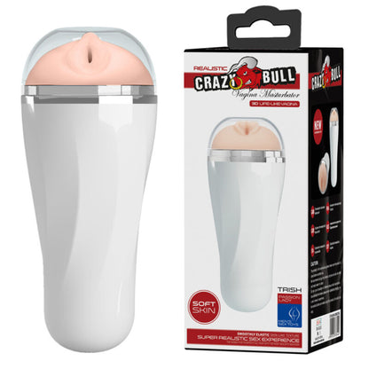 CRAZY BULL - TRISH 3D REALIZUJÍCÍ VAGÍNOVÝ MASTURBÁTOR
