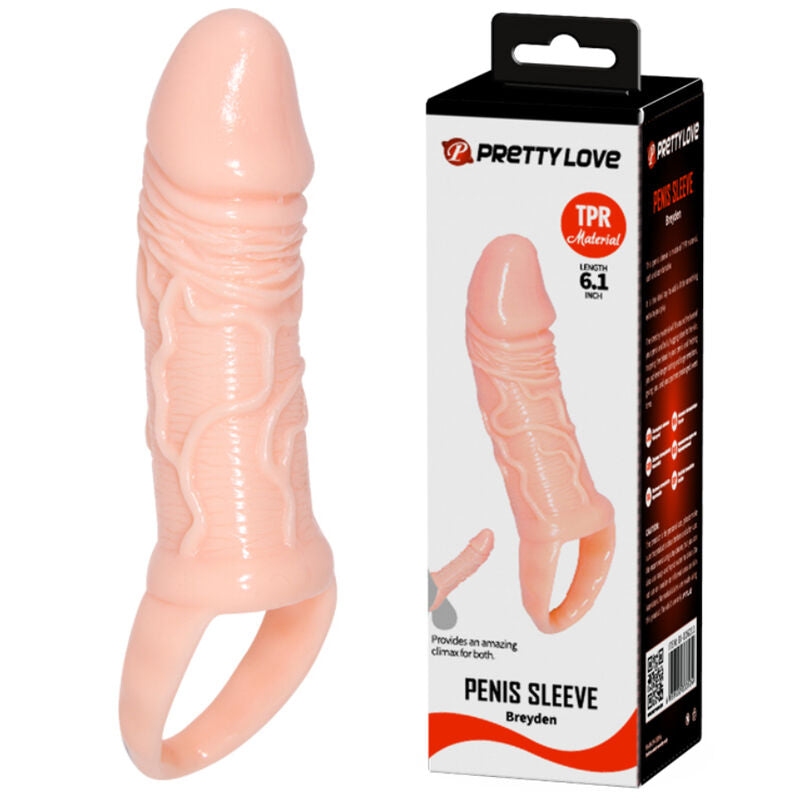 PRETTY LOVE - PŘÍRODNÍ PENISOVÝ POUZDRO BREYDEN