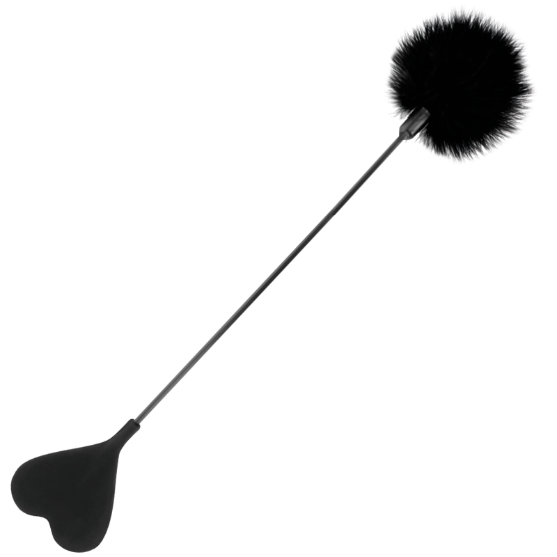 TMA - BIČ Z ČERNÉHO PÉŘKA LÁSKY 40 CM