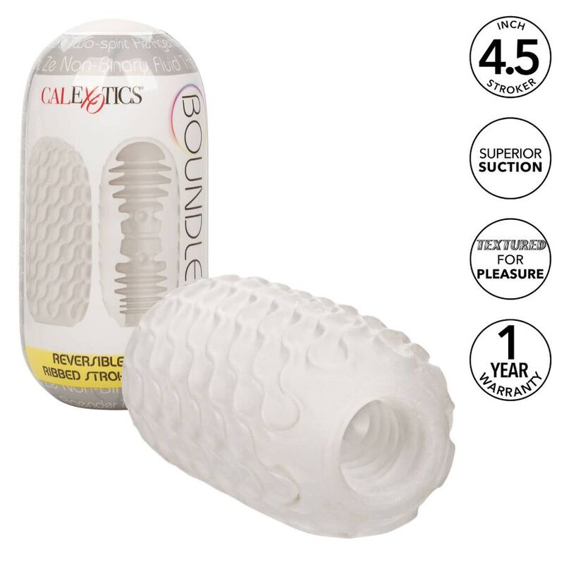 CALEXOTICS - OBOUSTRANNÁ ŽEBROVANÁ HADICE