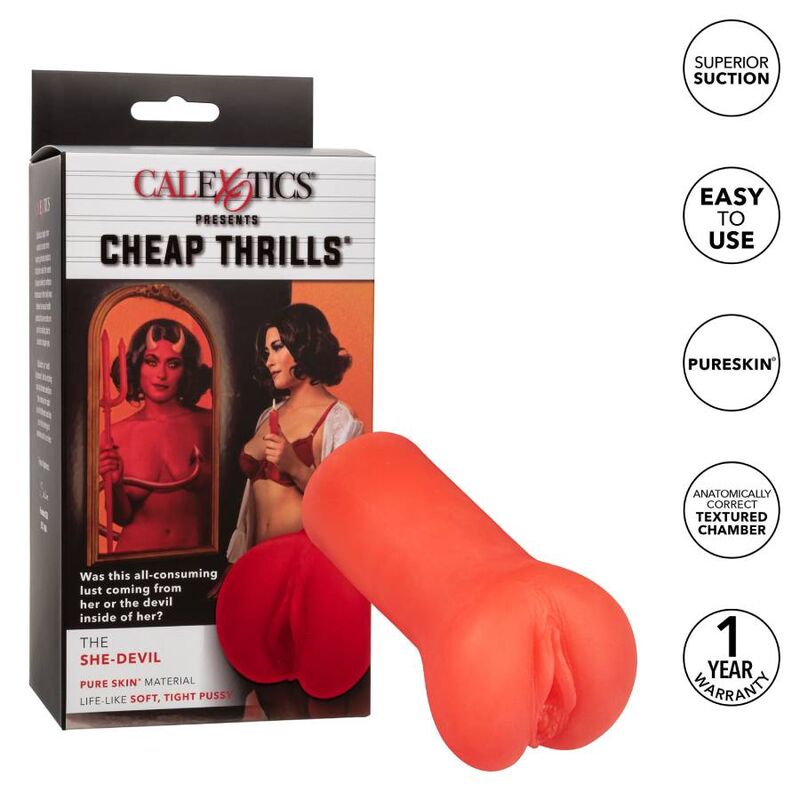 CALEXOTICS - LEVNÉ VZRUŠENÍ ĎÁBELKA