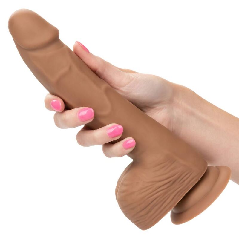 CALEXOTICS - SILIKONOVÉ PĚNY 20,32 CM HNĚDÉ
