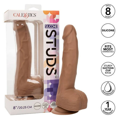 CALEXOTICS - SILIKONOVÉ PĚNY 20,32 CM HNĚDÉ