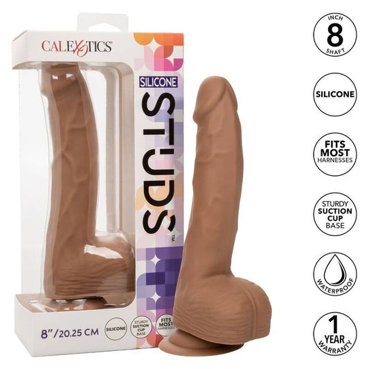 CALEXOTICS - SILIKONOVÉ PĚNY 20,32 CM HNĚDÉ