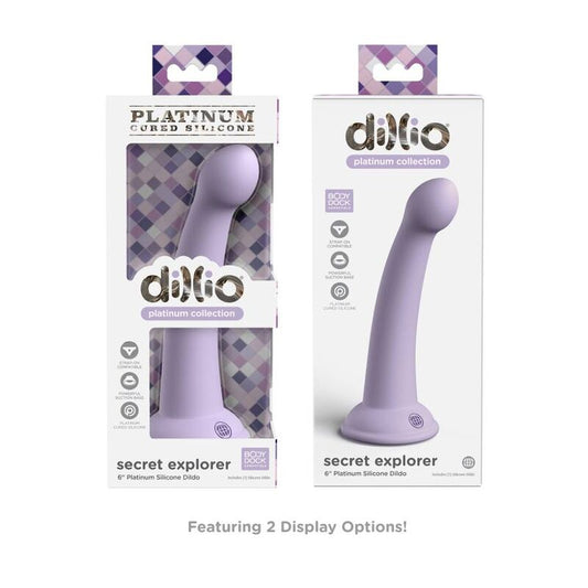 DILLIO - SECRET EXPLORER 15,24 CM FIALOVÁ