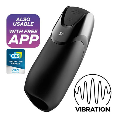 SATISFYER - MEN VIBRATION+ ČERNÝ