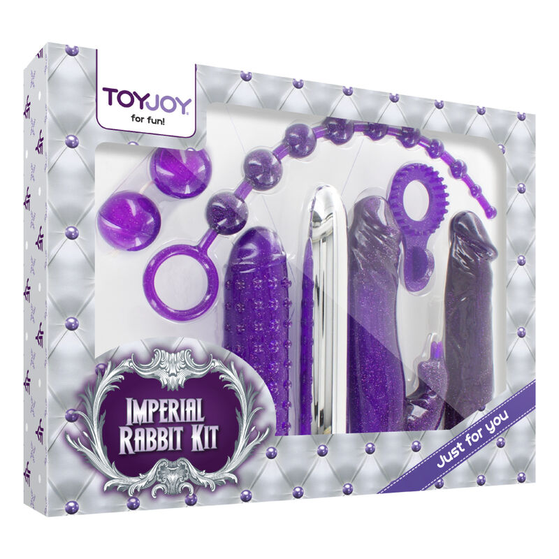 TOYJOY - SADA CÍSAŘSKÝ KRÁLÍK FIALOVÁ