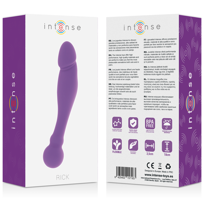 INTENZIVNÍ - SILIKONOVÝ RICK DUAL LILAC