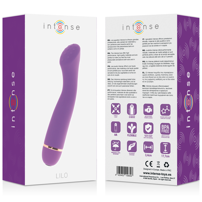 INTENSE - LILO 20 RYCHLOSTÍ SILIKONOVÁ LILAC