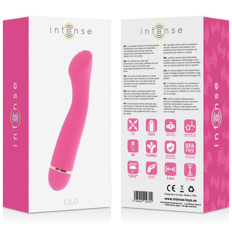 INTENZIVNÍ - LILO 20 RYCHLOSTÍ SILIKONOVÁ RŮŽOVÁ