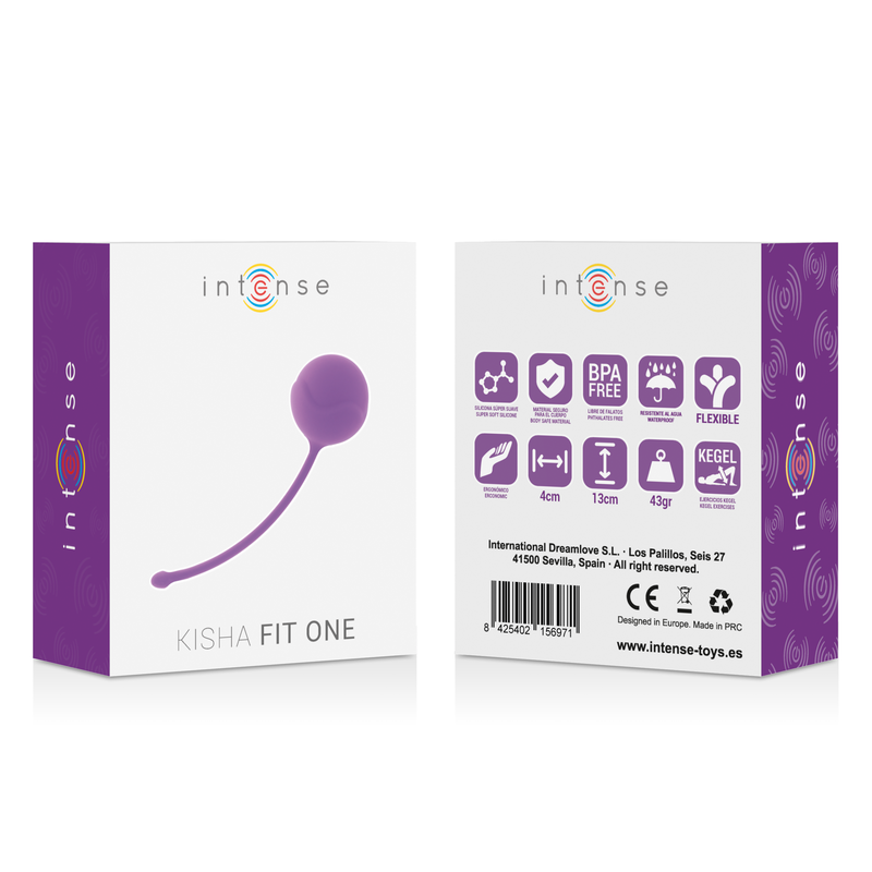 INTENZIVNÍ - KISHA FIT ONE SILIKONOVÝ KEGELOVÝ CVIK LILAC