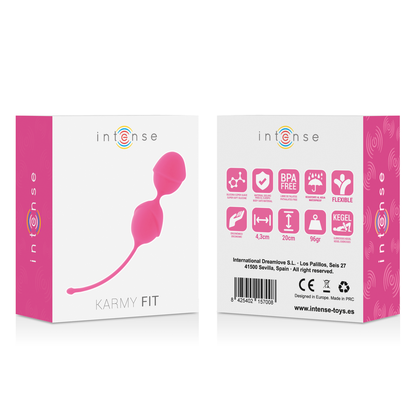 INTENSE - KARMY FIT KEGEL SILICON FUCHSIA