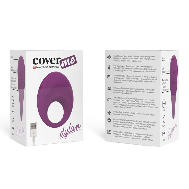 COVERME - DOBÍJECÍ PRSTEN DYLAN KOMPATIBILNÍ S BEZDRÁTOVOU TECHNOLOGII WATCHME